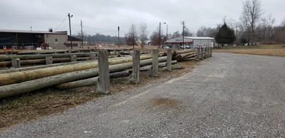 Pole Yard Service for LG&E in Richmond Kentucky